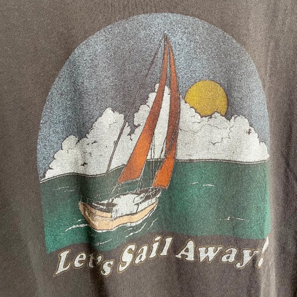 Madewell Let's Sail Away Graphic Tee Size XS - Picture 2 of 5